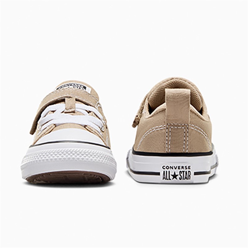 Converse Kids Chuck Taylor All Star Malden Street Ox Easy On Trainers Vintage Cargo/White/Black