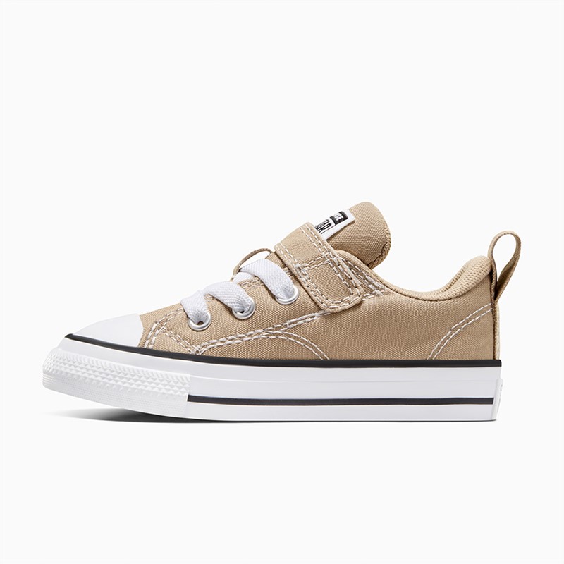 Converse Kids Chuck Taylor All Star Malden Street Ox Easy On Trainers Vintage Cargo/White/Black