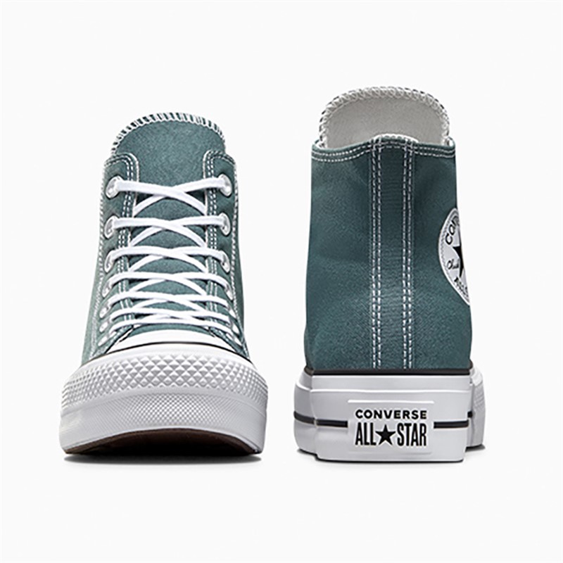 Converse Womens Chuck Taylor All Star Lift Platform Hi Trainers True Nature/Natural Ivory