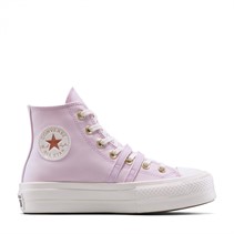 Converse Womens Chuck Taylor All Star Lift Platform Hi Buckle Trainers Summit Pink/Egret/Black
