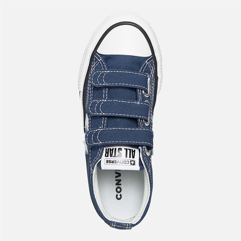 Converse Kids Star Player 76 Ox Easy On Trainers Navy/Vintage White/Egret