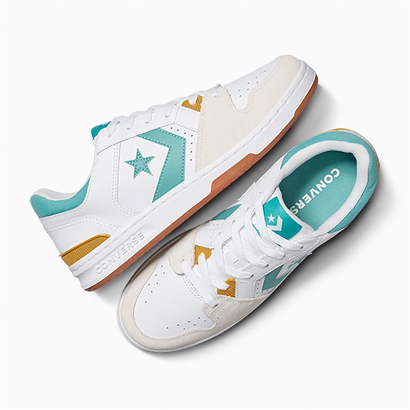 Converse Men Converse Lifestyle 1998 Trainers White/Archive Sea Green