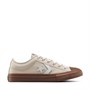 Converse Junior Star Player 76 Ox Gum Rubber Trainers Light Dune/Vintage White/Gum