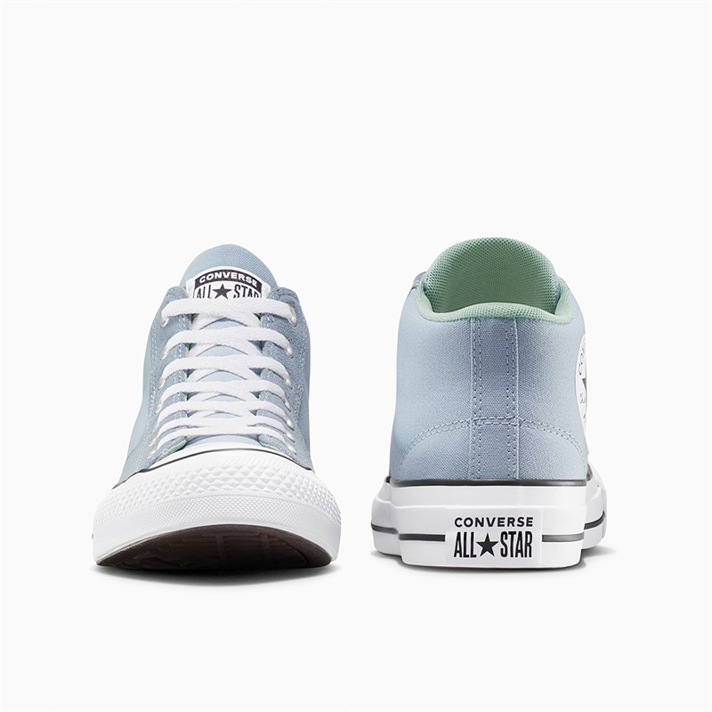 Converse Men Chuck Taylor All Star Malden Street Mid Canvas And Suede Trainers Wet Stone/White/Black