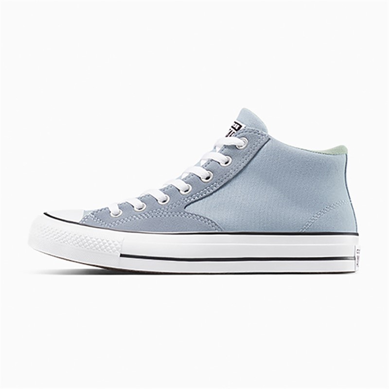 Converse Men Chuck Taylor All Star Malden Street Mid Canvas And Suede Trainers Wet Stone/White/Black