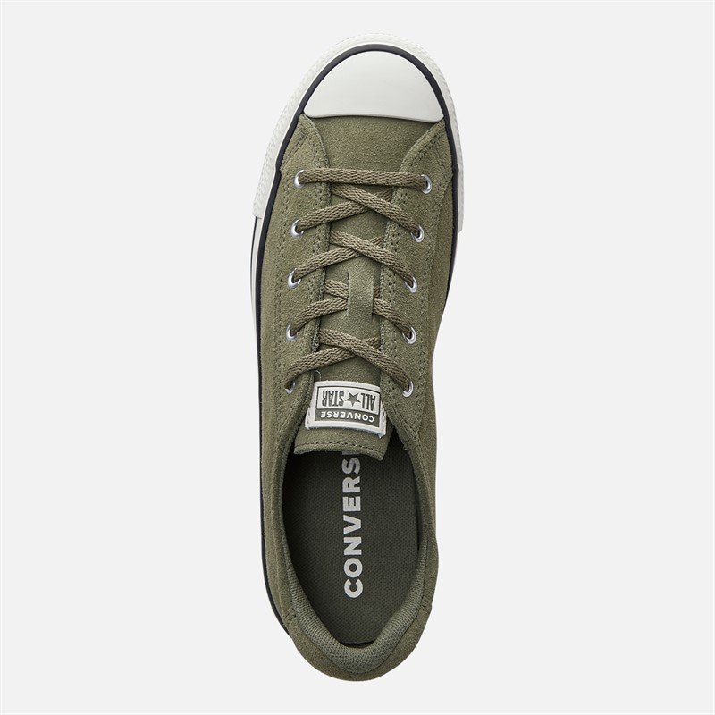 Converse Womens Chuck Taylor All Star Dainty Suede Trainers Utility/Egret/Utility