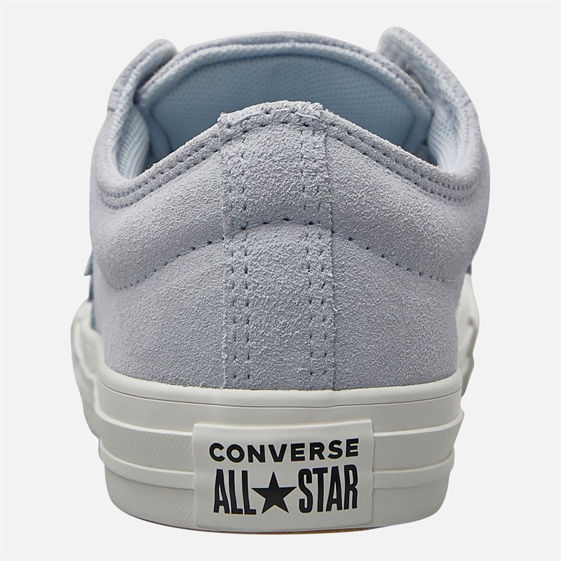 Converse Junior Star Player 76 Suede Trainers Just Chill/White/Black