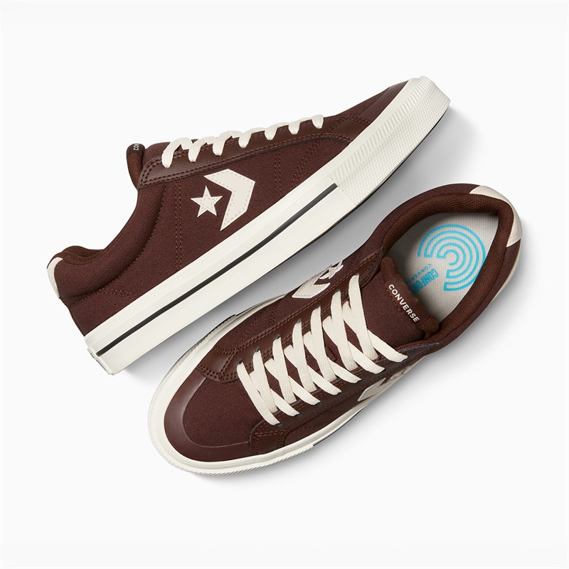 Converse Mens Converse Sport Casual Trainers Totally Fudged/Natural Ivory