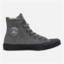 Converse Mens Chuck Taylor All Star Hi Suede Trainers Sharkskin/Sharkskin/Grey Area