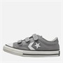 Converse Kids Star Player 76 Easy-On Trainers Classic Grey/Vintage White