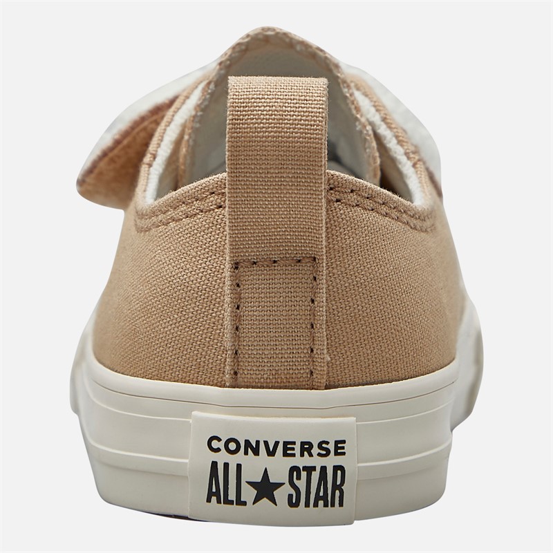 Converse Infant Chuck Taylor All Star Sherpa Bear Easy-On Trainers Warm Quarry/Egret/Black