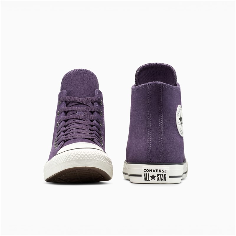 Converse Chuck Taylor All Star Hi Suede Trainers Raisin/Egret/Black