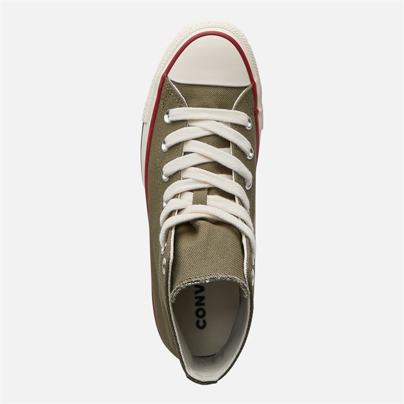 Converse Womens Chuck Taylor All Star Hi Trainers Converse Utility/Egret