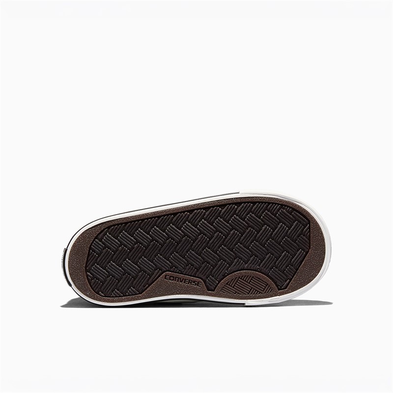 Converse Infant Star Player 76 Easy On Canvas Trainers Black/Vintage White/Egret