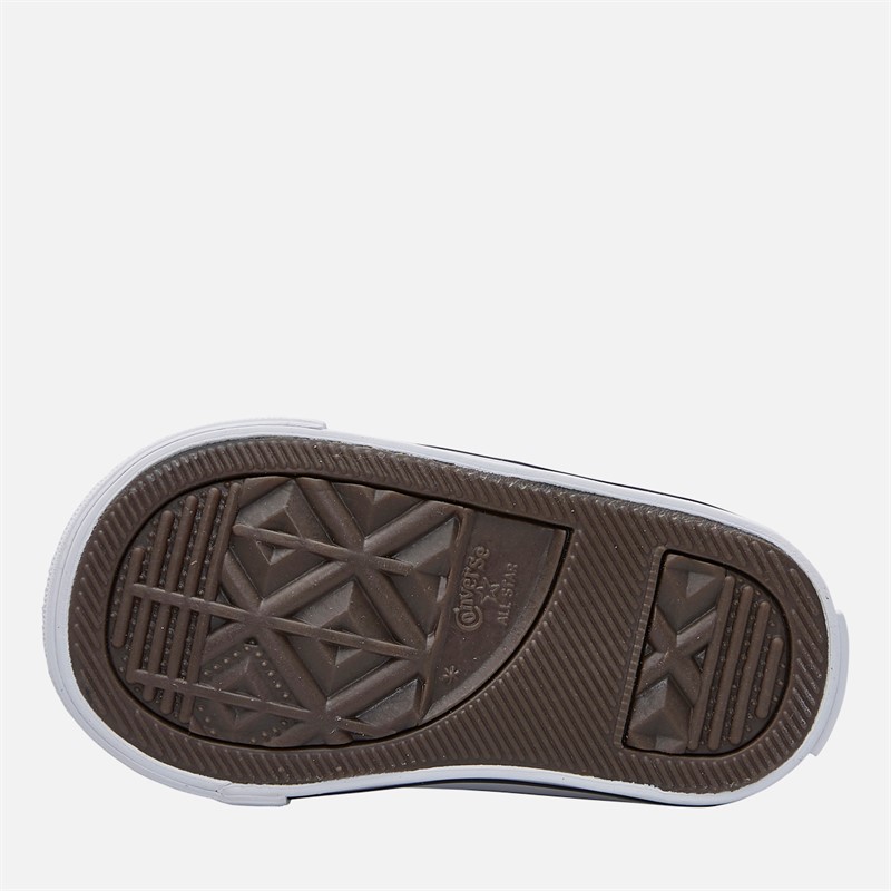 Converse Infant Chuck Taylor All Star Dino Party Easy On Trainers White/Totally Blue/Enamel Red