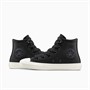Converse Kids Chuck Taylor All Star Hi Leather Trainers Black/Cold Stare/Egret