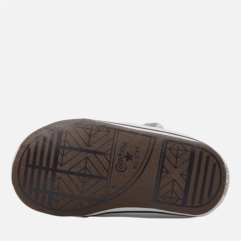 Converse Baby Chuck Taylor All Star Cribster Trainers White/Natural Ivory/White