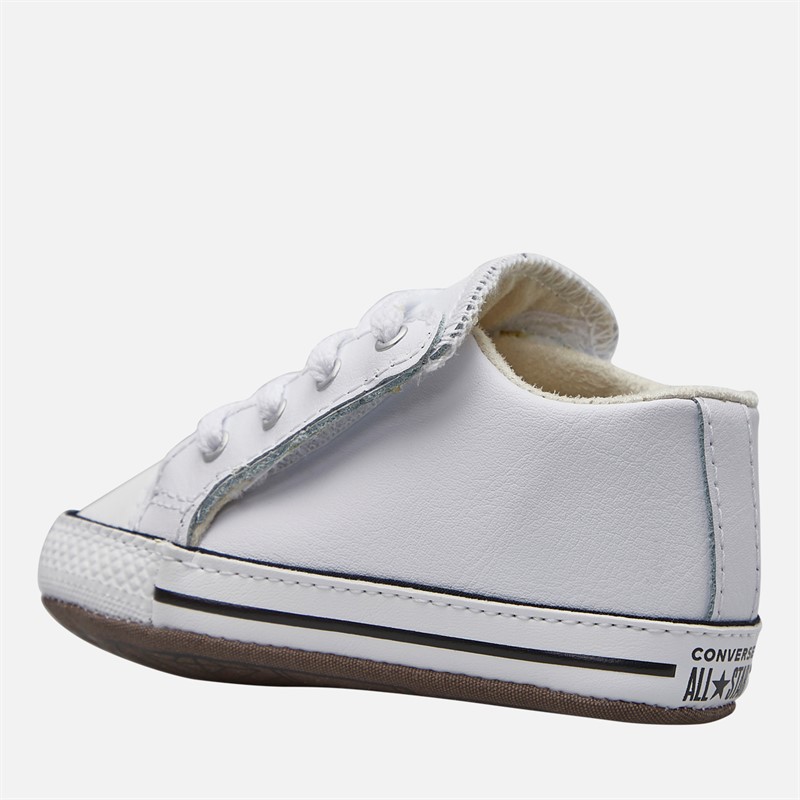 Converse Baby Chuck Taylor All Star Cribster Trainers White/Natural Ivory/White