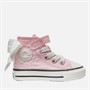 Converse Infant Girls Chuck Taylor All Star Hi 1V Trainers Pink Frosting/Vintage White