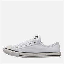 Converse Womens Chuck Taylor All Star Dainty Canvas Trainers White/Black/White