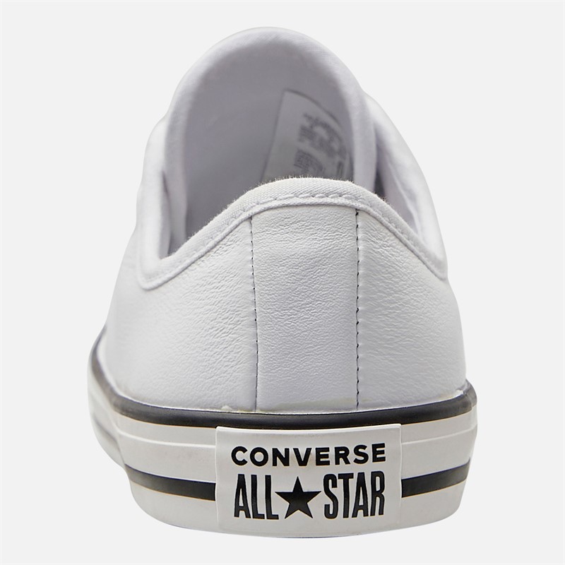 Converse Womens Chuck Taylor All Star Dainty Canvas Trainers White/Black/White