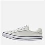 Converse Womens Chuck Taylor All Star Dainty Lucky Leather Trainers Egret/Black/White