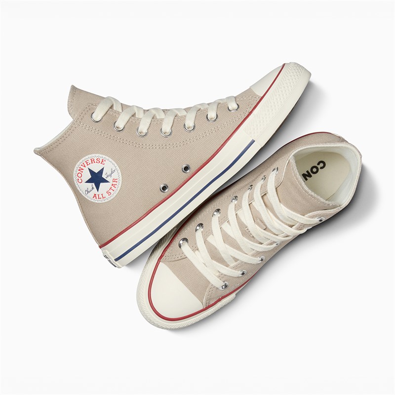 Converse Womens Chuck Taylor All Star Hi Trainers Papyrus/Egret/Midnight Navy