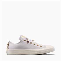 Converse Womens Chuck Taylor All Star Charms Trainers Bone Cold/Egret/Gold