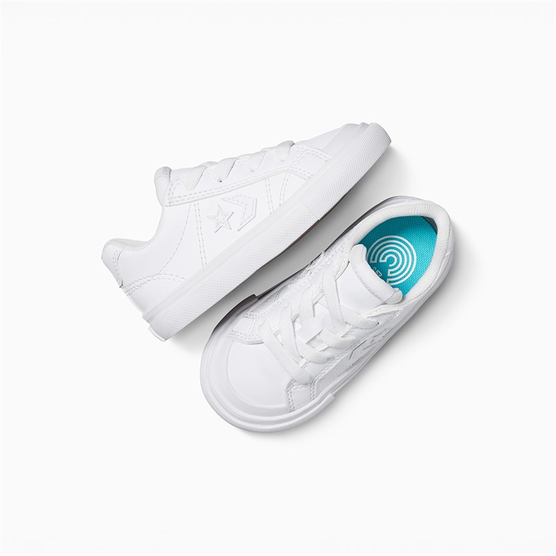 Converse Infant Converse Sport Casual Easy On Trainers White/White/White