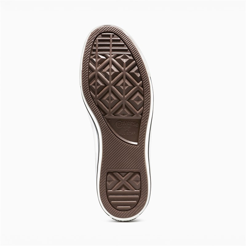 Converse Womens Chuck Taylor All Star Metallic Crackle Trainers Metallic Black/Vintage White