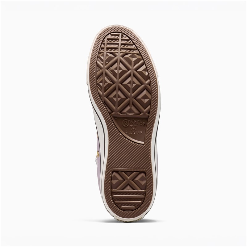 Converse Womens Chuck Taylor All Star Hi Charms Trainers Frozen Thistle/Egret/Black