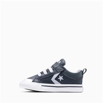 Converse Infant Pro Blaze Strap Easy-On Trainers Cold Stare/Just Chill/White