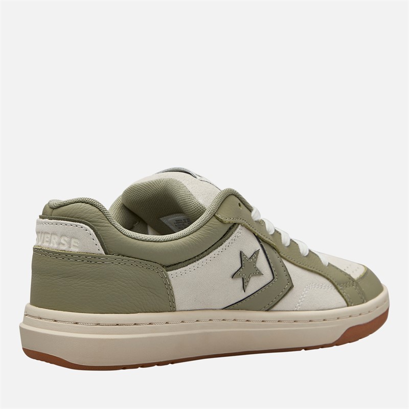 Converse Mens Pro Blaze Classic Suede Trainers Egret/Natural Ivory