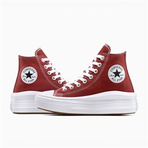 Converse Womens Chuck Taylor All Star Move Platform Trainers Rottin Apple/White/Black