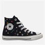 Converse Chuck Taylor All Star Hi Embroidered Flowers Trainers Black/Frozen Acai/Branch Out