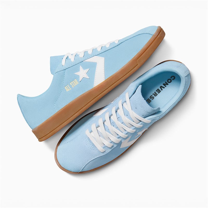 Converse All Star Classic Trainer Suede Trainers Blue It/Vintage White/Gum