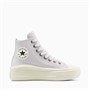 Converse Womens Chuck Taylor All Star Move Platform Suede Trainers Bone Cold/Egret/Black