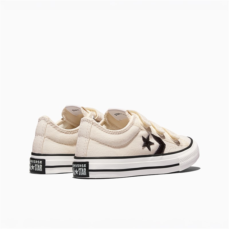 Converse Kids Star Player 76 Easy On Trainers Vintage White/Black/Egret