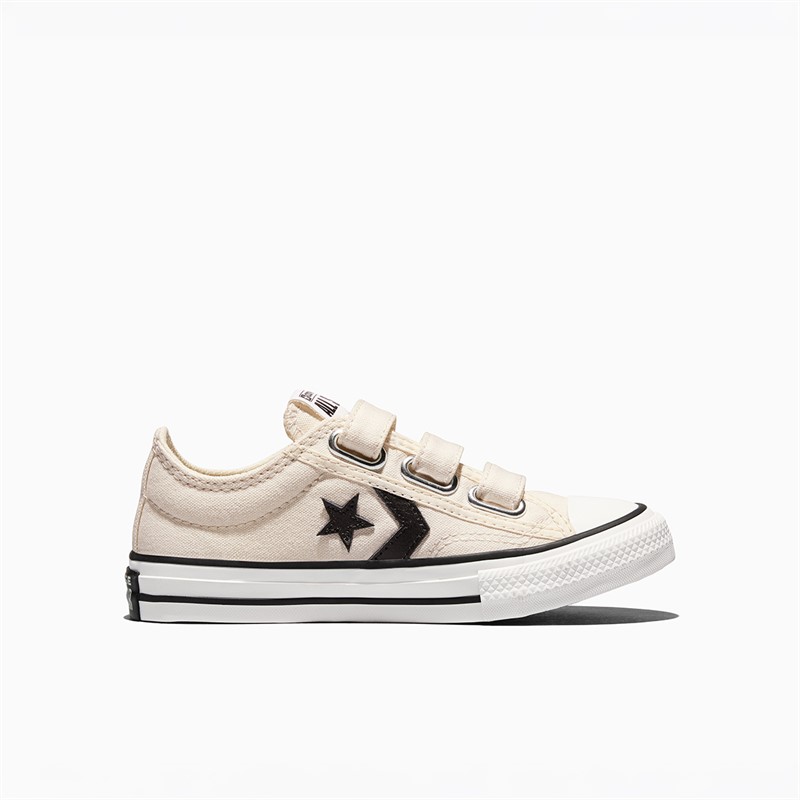 Converse Kids Star Player 76 Easy On Trainers Vintage White/Black/Egret