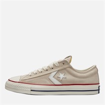 Converse Star Player 76 Suede Trainers Natural Ivory/Egret