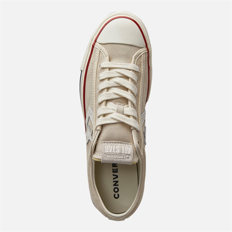 Converse Star Player 76 Suede Trainers Natural Ivory/Egret