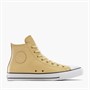 Converse Womens Chuck Taylor All Star Hi Leather Trainers Last Straw/Last Straw/Tiny Sun