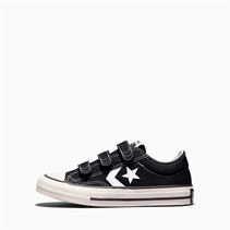 Converse Kids Star Player 76 Easy-On Trainers Black/Vintage White/Egret