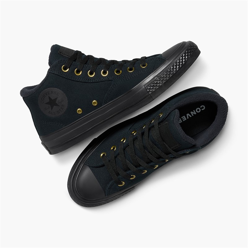 Converse Chuck Taylor All Star Malden Street Mid Trainers Black/Total Eclipse