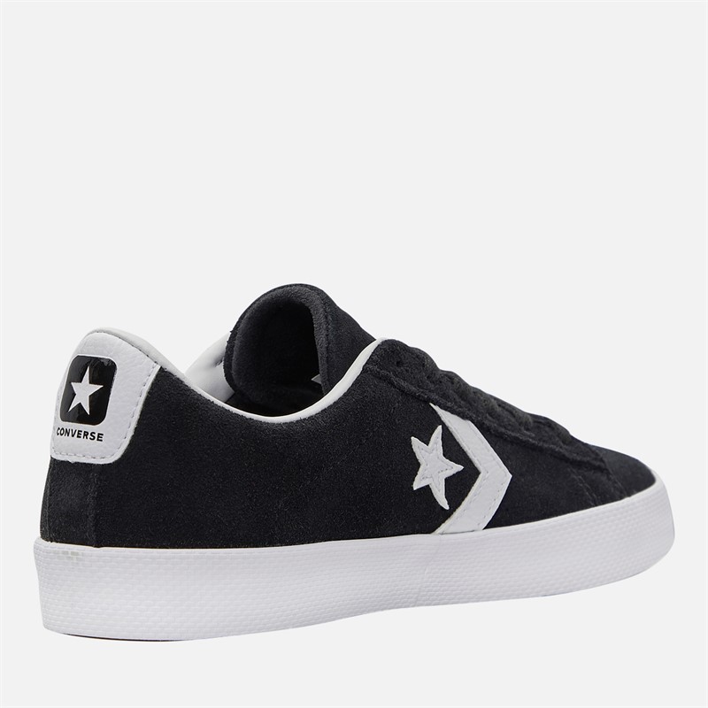 Converse Cons Pro Cuir Vulc Pro Entraîneurs Noir/Blanc/Blanc