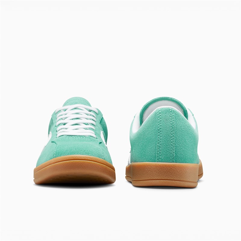 Converse All Star Classique Entraîneur Daim Baskets Archive Sea Green/Blanc/Gum