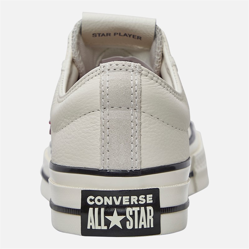 Converse 76 sneakersy ze skóry i zamszu dla niego kolor Egret/Egret/Park Red