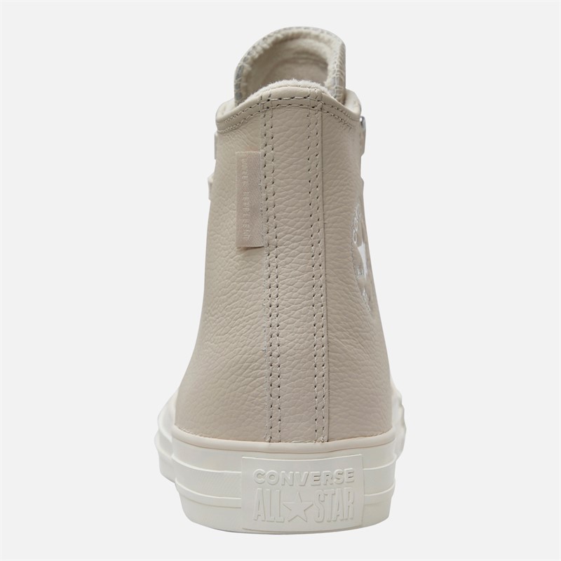 Converse Chuck Taylor All Star Hi skórzane sneakersy kolor Light Dune/Egret/Light Dune
