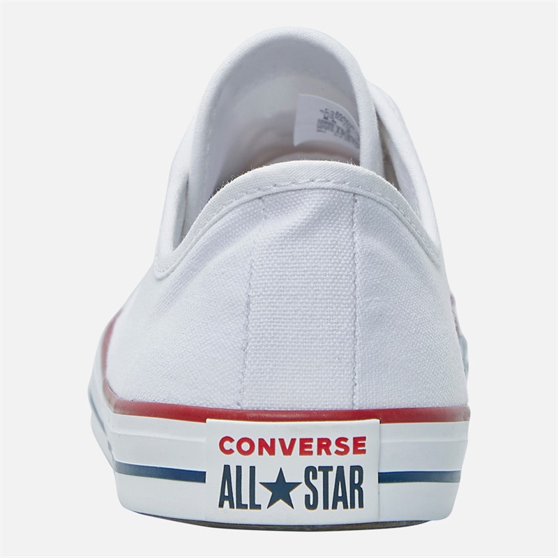 Converse Baskets Chuck Taylor All Star Dainty Canvas Femme Blanc/Rouge/Bleu
