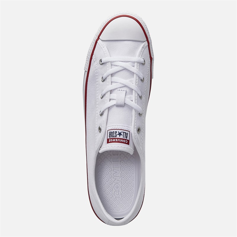 Converse Baskets Chuck Taylor All Star Dainty Canvas Femme Blanc/Rouge/Bleu
